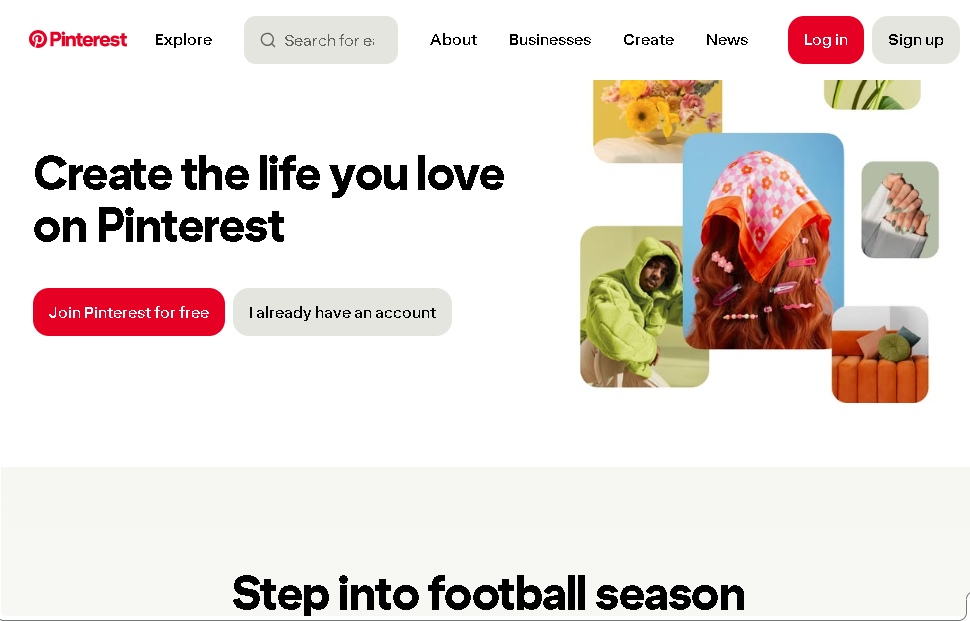 Pinterest Sign Up